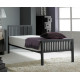 Boston Single Black Modern Metal Bed | Single Beds (by Bedz4u.co.uk)