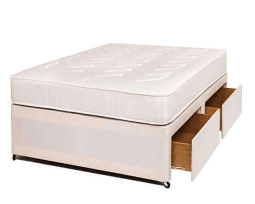 Sapphire Orthopaedic Damask Mattress Divan Set