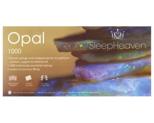 Opal 1200 Hand Tufted Pocket Sprung Mattress by Monarch Beds Opal 1200 Hand Tufted Pocket Sprung Mattress by Monarch Beds