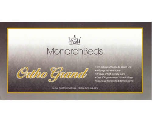 Grand Ortho Firm Back Care Hand Tufted Damask Mattress Grand Ortho Firm Back Care Hand Tufted Damask Mattress