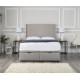 Jayne Ottoman Fabric Storage Bed with a Flat Headboard | Storage Beds (by Bedz4u.co.uk)
