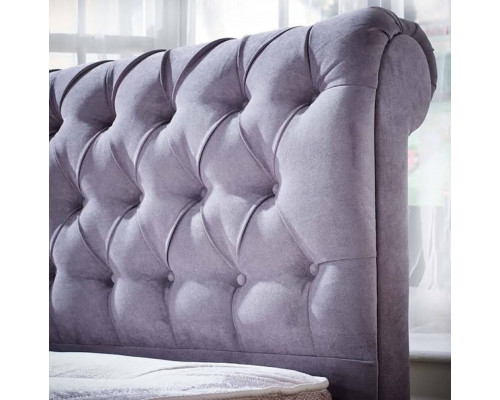 Buckingham Hand Tufted Fabric Chesterfield Bed Frame