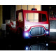 Kids' novelty red fire engine bed for a themed bedroom