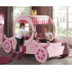 Girls Princess Pink Carriage Bed by The Artisan Bed Company | Kids Beds (by Bedz4u.co.uk)