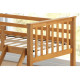 Maxi Beech Hardwood Triple Sleeper Bunk Bed by Artisan | Bunk Beds (by Bedz4u.co.uk)