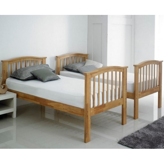 Oak Single Bunk Bed by The Artisan Bed Company | Bunk Beds (by Bedz4u.co.uk)