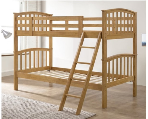 Oak Single Bunk Bed by The Artisan Bed Company