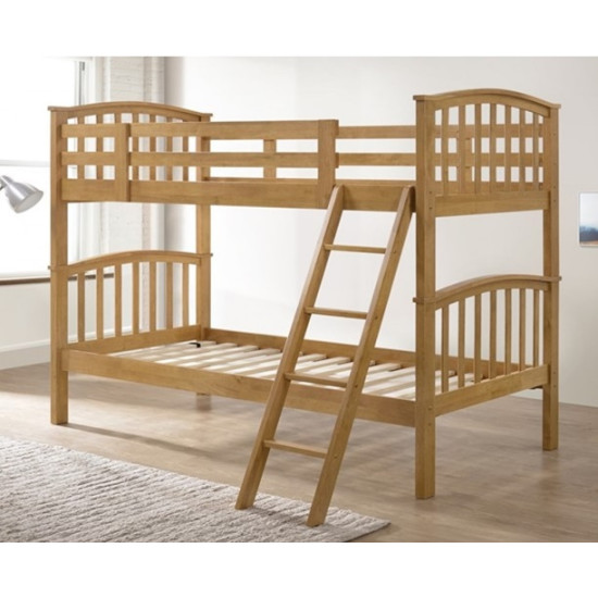 Oak Single Bunk Bed by The Artisan Bed Company | Bunk Beds (by Bedz4u.co.uk)