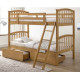 Oak Bunk Bed with Storage Drawers by Artisan Bed Company | Bunk Beds (by Bedz4u.co.uk)