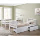 White Bunk Bed with Storage Drawers by Artisan Bed Company | Bunk Beds (by Bedz4u.co.uk)