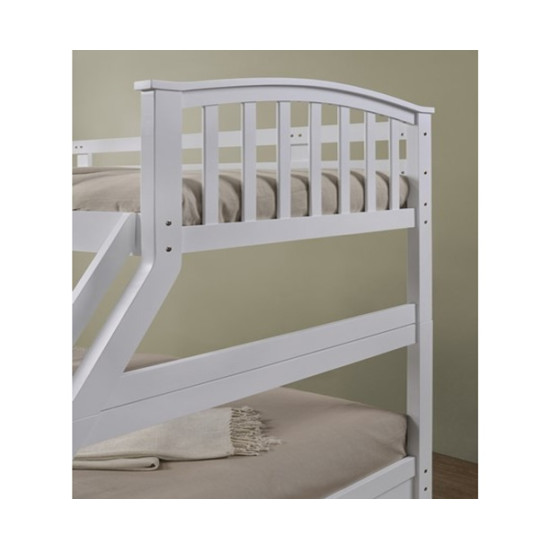White Triple Sleeper Bunk Bed by The Artisan Bed Company | Bunk Beds (by Bedz4u.co.uk)