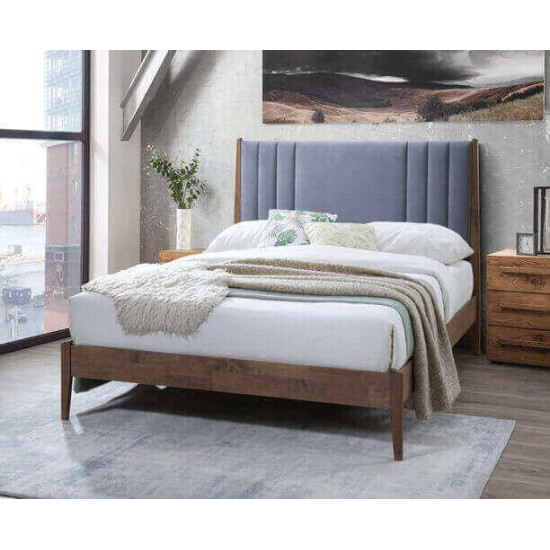 time-living-cheslyn-dark-grey-fabric-panelled-headboard-wood-bed-frame 