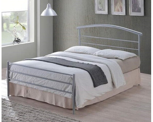 Brennington Silver Metal Bed Frame