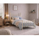 Elegant Ivory Victorian-Style Metal Bed Frame Time Living Florida ivory metal bed frame with elegant curved headboard and matching footboard