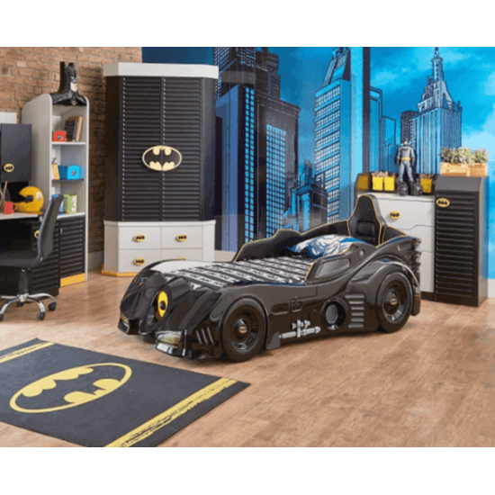 Batman Black Kids Themed Novelty Car Bed | Kids Beds (by Bedz4u.co.uk)