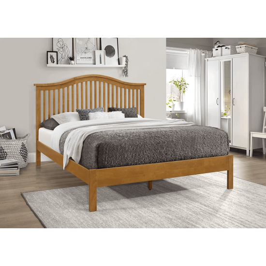 Chester Oak  Wooden Bed Frame by Time Living | Wooden Beds (by Bedz4u.co.uk)